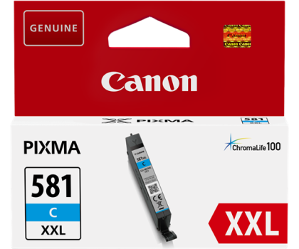 Tusz CANON CLI-581 XXL C 830str. Niebieski 1995C001